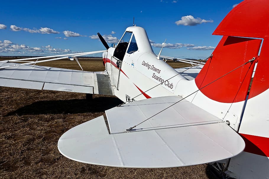 tail, aeroplane, aircraft, aviation, wings, aero, flight, airplane, plane, crop duster