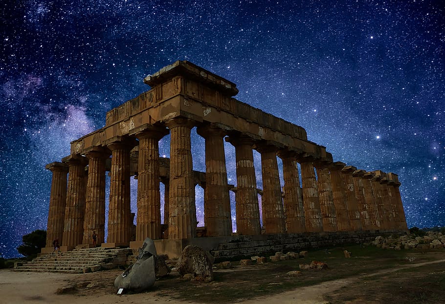 templo, griego, sicilia, agrigento, arquitectura, historia, arqueología, turismo, monumento, antigüedades