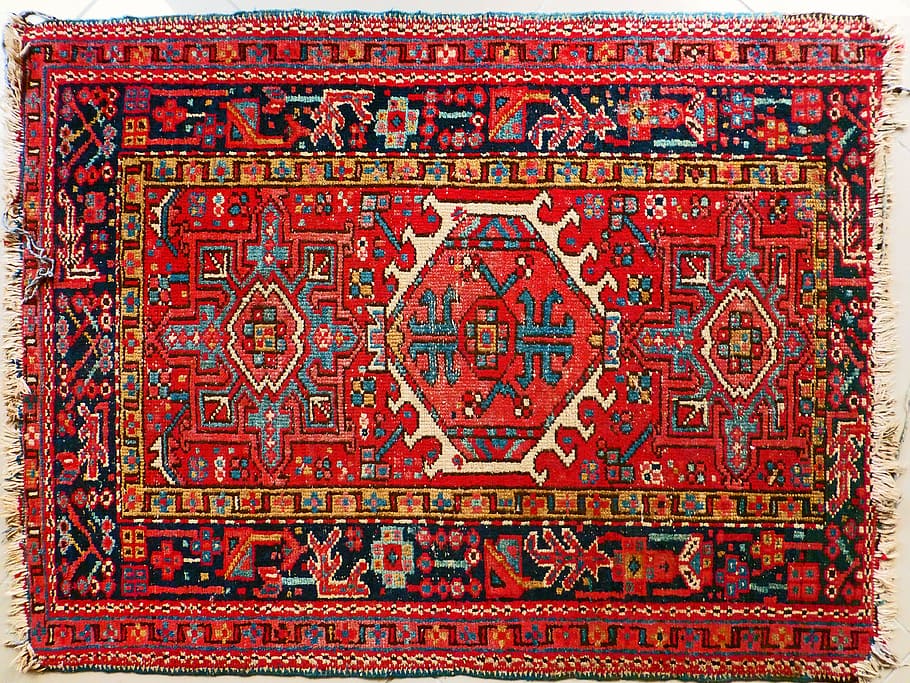 red, black, blue, area rug photography, carpet, persians, retired, persian rug, oriental carpet, art and craft