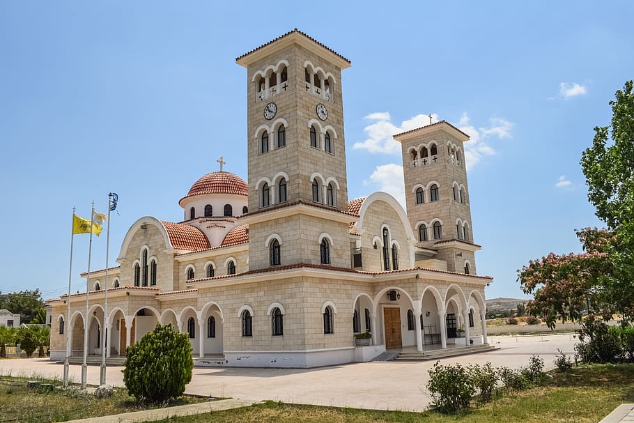 Igreja, Ortodoxo, Religião, Arquitetura, cristianismo, catedral, Ayios Nikolaos, Bispo de Tamassos, Episkopeio, Chipre