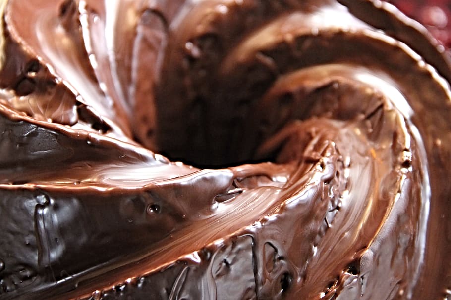 초콜릿 아이스크림, 초콜릿 케이크, 초콜릿, 코팅, 커피 파티, 어두운, 갈색 초콜릿, 칼로리, 구겔 후프, 그릇 케이크