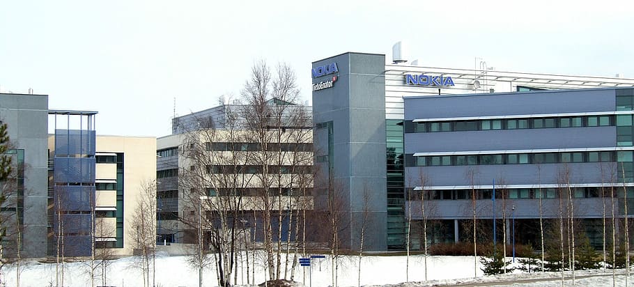 nokia premises, Nokia, premises, Peltola, Oulu, Finland, buildings, corporate, photos, headquarters