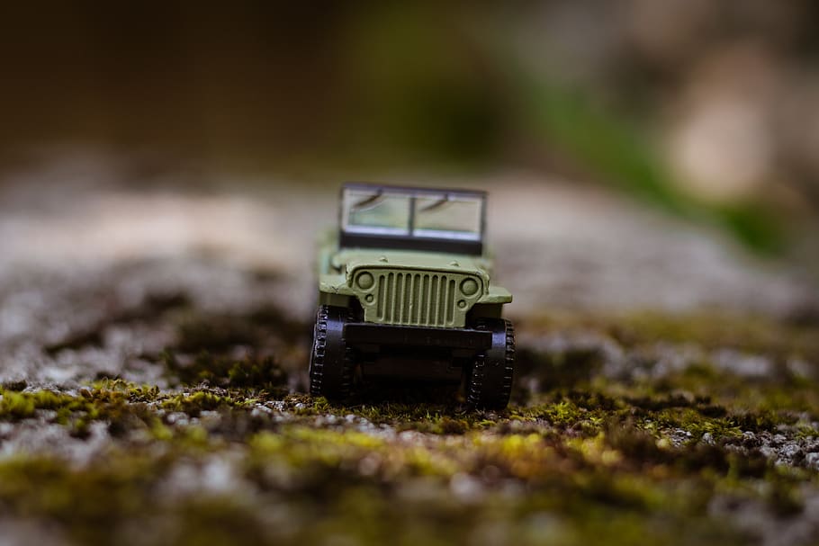 car, toy, miniature, vehicle, toys, outside, outdoors, 4x4, off-road, collectibles
