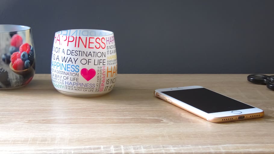 iphone, mock-up, candle, quotes, happiness, smartphone, technology, screen, mobile, blank