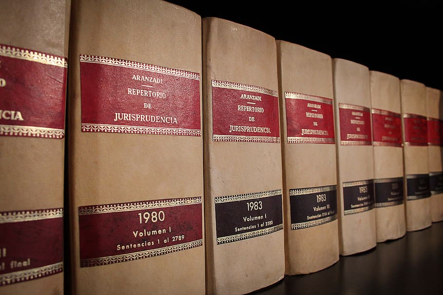 1980-1983 livros jurisprudencia, estante, fotografia de close-up, Livros, Escritório, Advogados, Biblioteca, Tomos, leitura, volumes