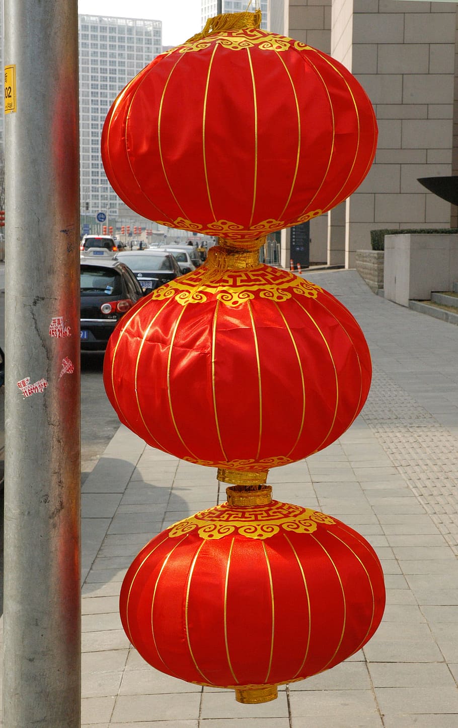 Chinês, lanterna, China, cultura, festival, tradicional, asiático, oriental, decoração, celebração