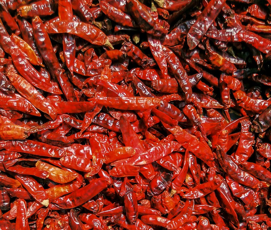 spice, red, food, kitchen, organic, spicy, fresh, background, pattern, food and drink