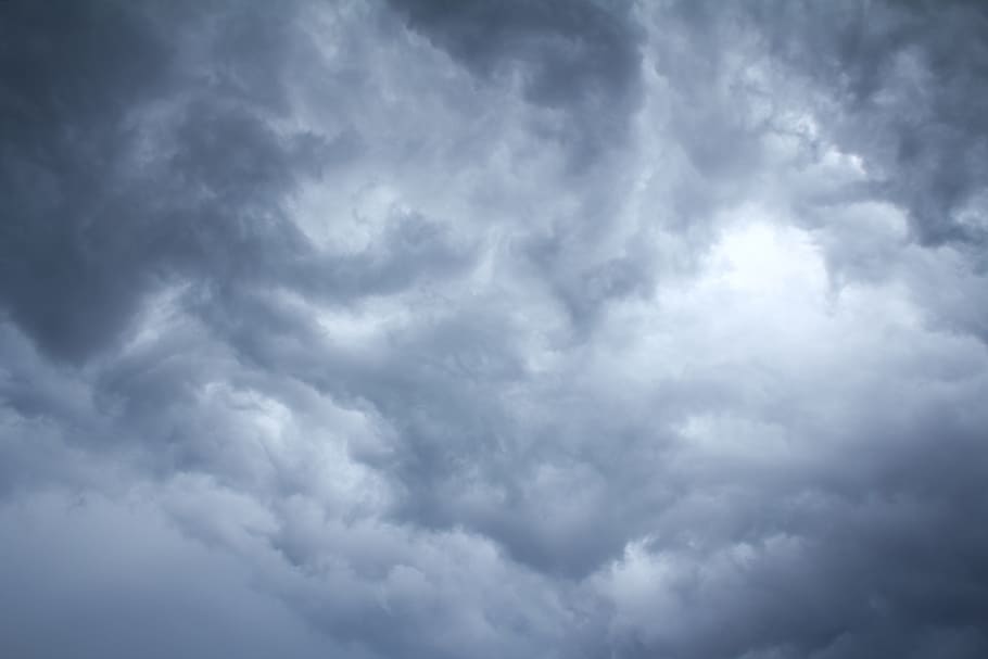 awan, cuaca, alam, luar, langit, hujan, badai, awan - langit, cloudscape, badai petir