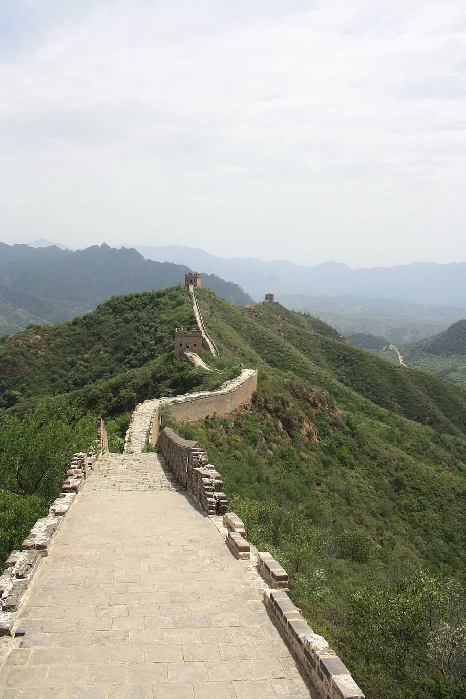 great wall of china, china, landmark, wall, places of interest, stairs, asia, unesco, building, famous