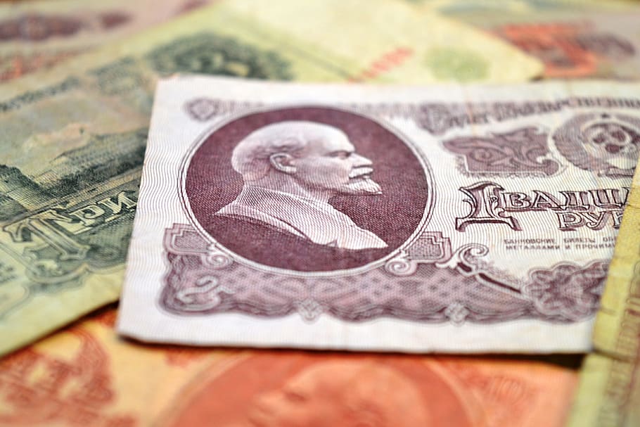 Lenin, Soviet, Old Money, Ussr, soviet money, the ussr, finance, paper currency, currency, wealth
