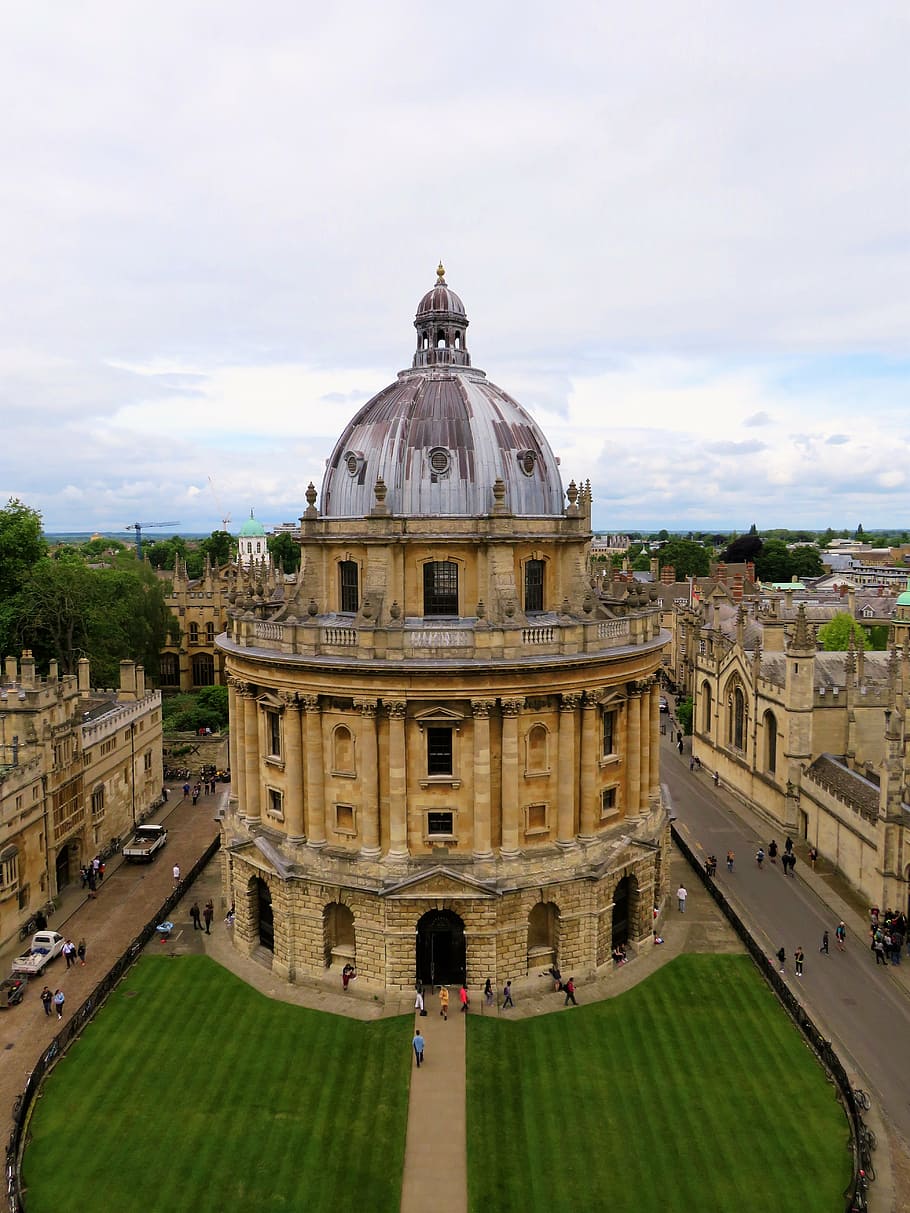 oxford, radcliffe, camera, library, oxfordshire, university, bodleian, architecture, built structure, building exterior