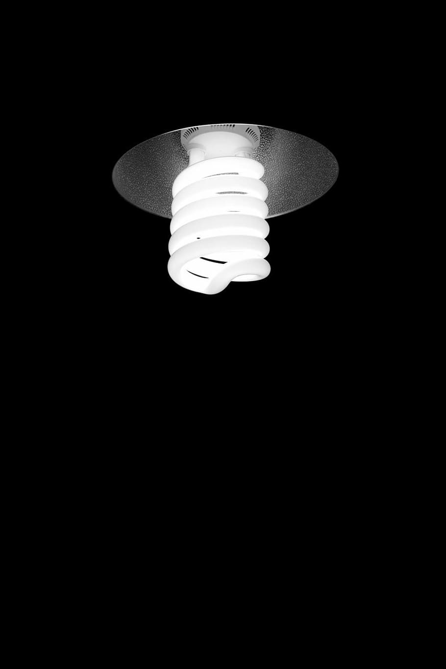 cfl, spiral, lamp, compact, fluorescent, energy, saving, efficient, light, conservation