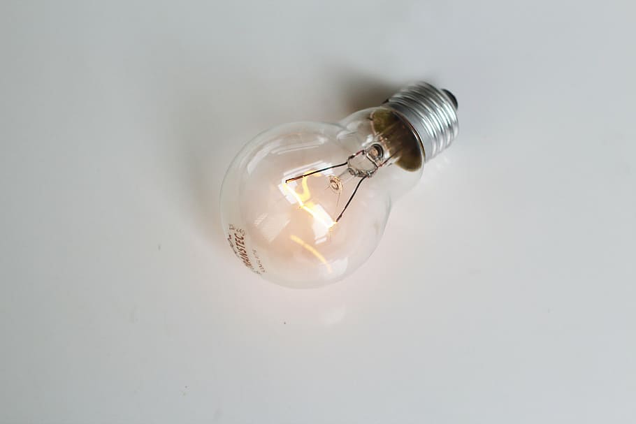 incandescent light bulb, close up, glowing, light, bulb, bright, electric, glass, electricity, idea