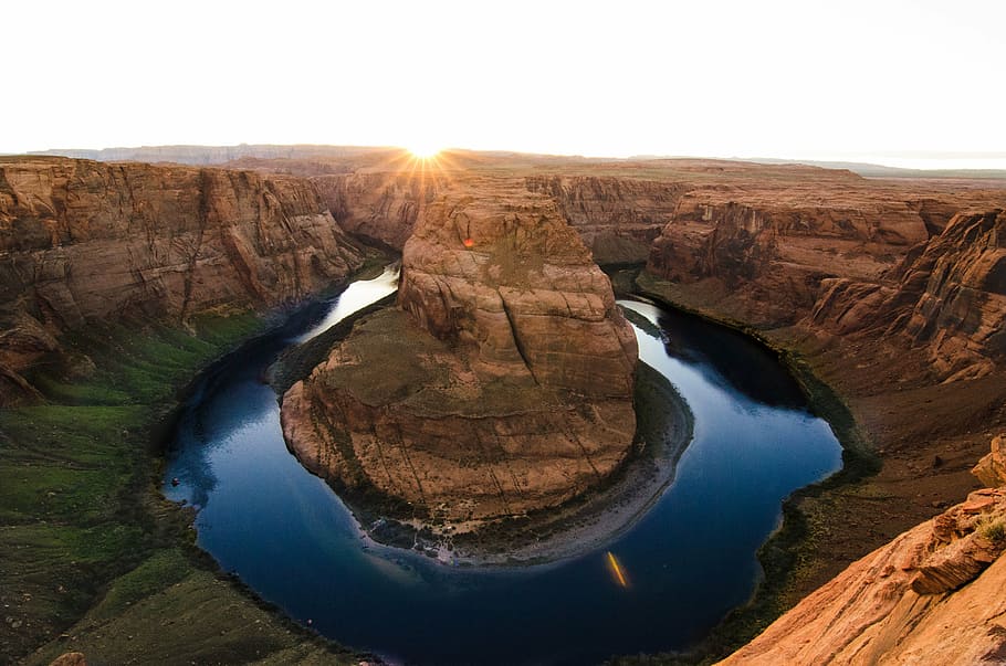 río colorado, arizona, naturaleza, paisaje, viaje, aventura, roca, piedra, puesta de sol, caminata