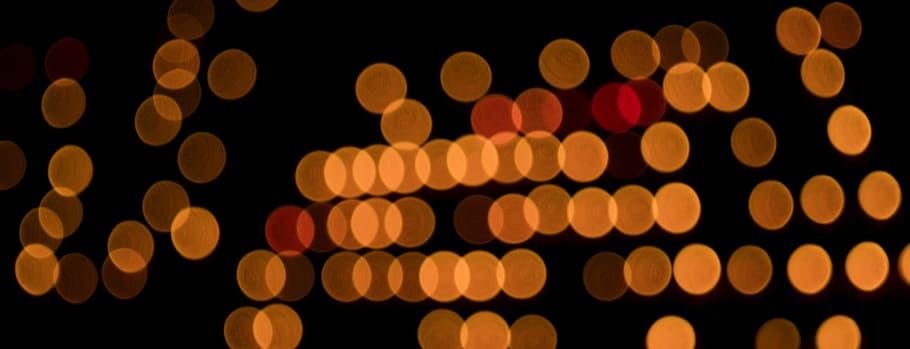 bokeh photo, orange, light, bokeh, background, out of focus, texture, circle, abstract, points