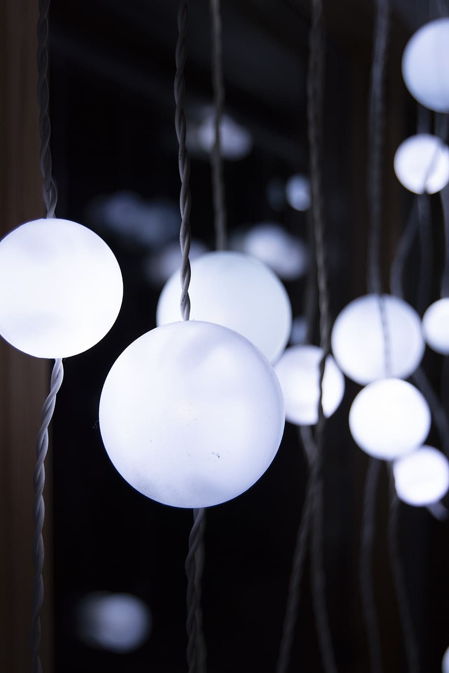 glow, balls, sphere, light, decoration, round, orb, hanging, lighting equipment, illuminated