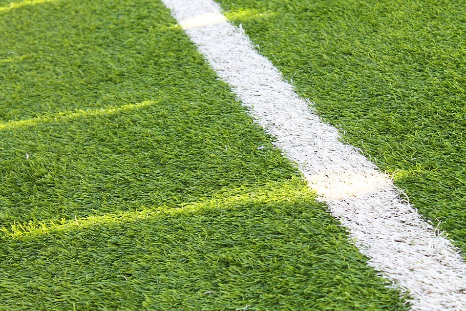 ground, pitch, grass, artificial grass, football, mini, mini football, green, green color, sport