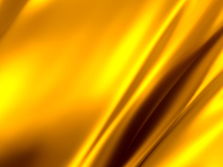 gold, waving, abstract, background, design, color, business, yellow, golden, fabric