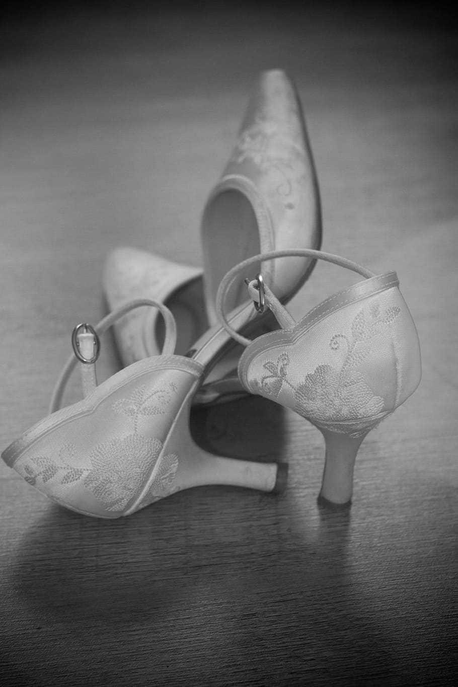 closeup, photography, white, floral, mary, jane, kitten, heeled, sandals, wedding