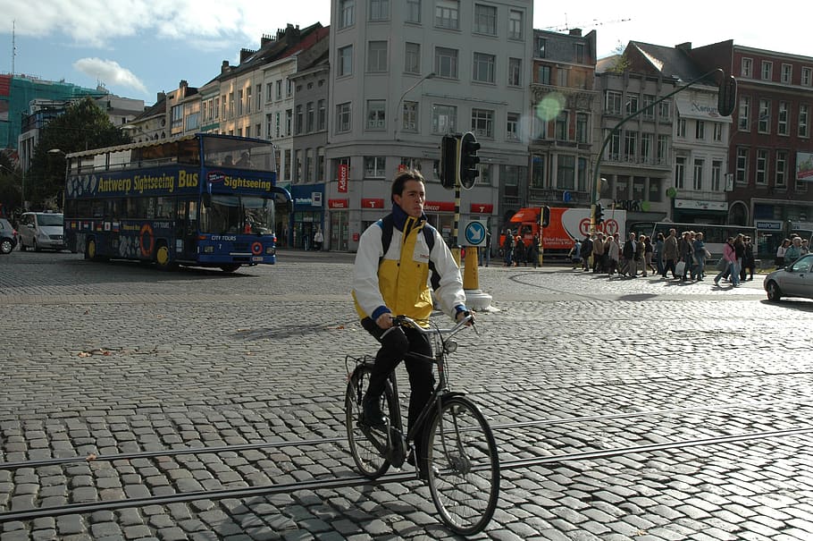 bicycle, avenue, city, road, open, street, europe, urban, rev, sports