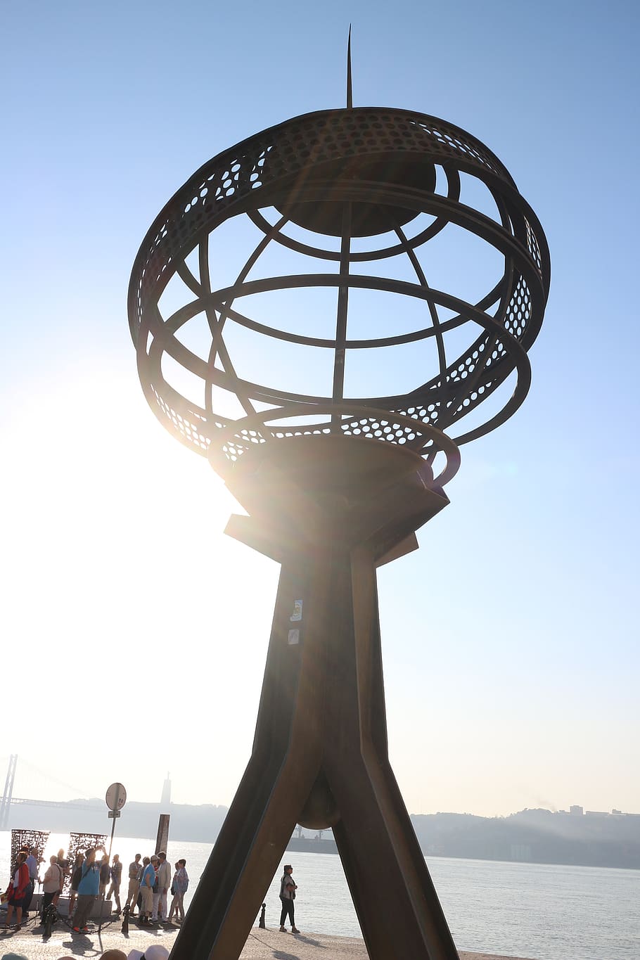 portugal, hai bian, nautical memorial cup, sky, water, nature, sunlight, day, low angle view, sea