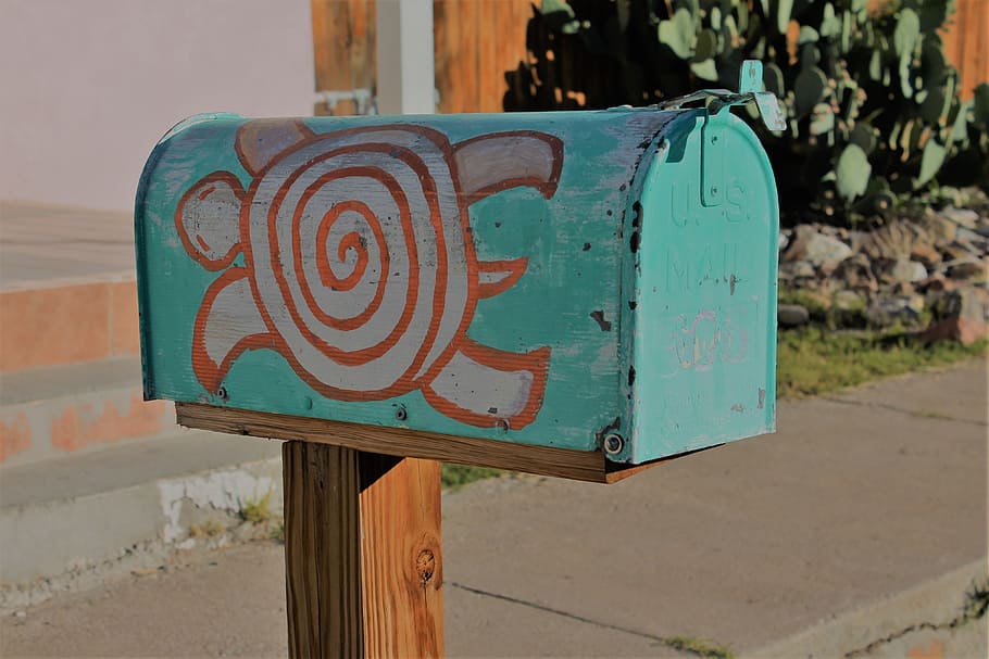 Mailbox, Vintage, Mail, Letter, Post, letter, post, retro, message, old, postage