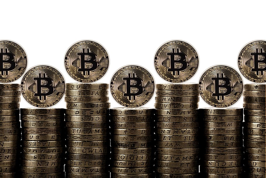 bitcoin coin lot, bitcoin, coin, money, electronic money, currency, internet, transfer, cash, monetary units
