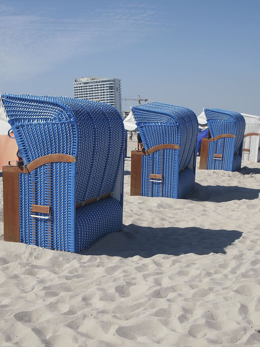 beach chair, north sea, sea, wind protection, holiday, rest, sand beach, sand, hooded beach chair, beach