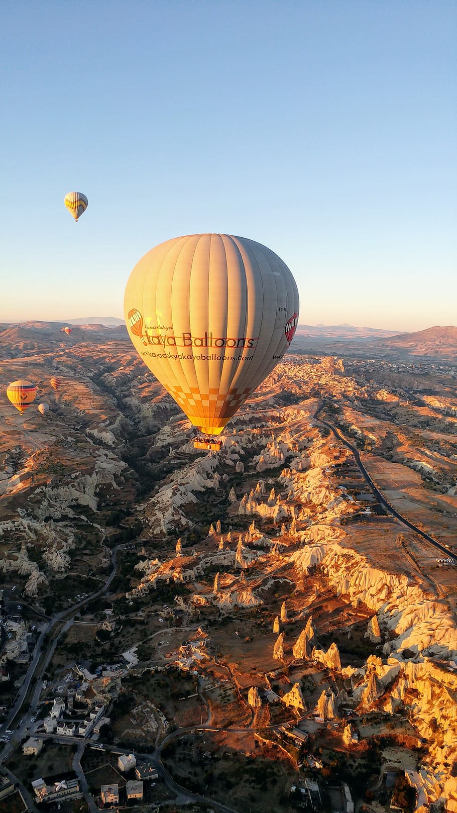 turkey, goreme, kapadokya, cappadocia, ballooning, balloon, hot air balloon, air vehicle, mid-air, flying