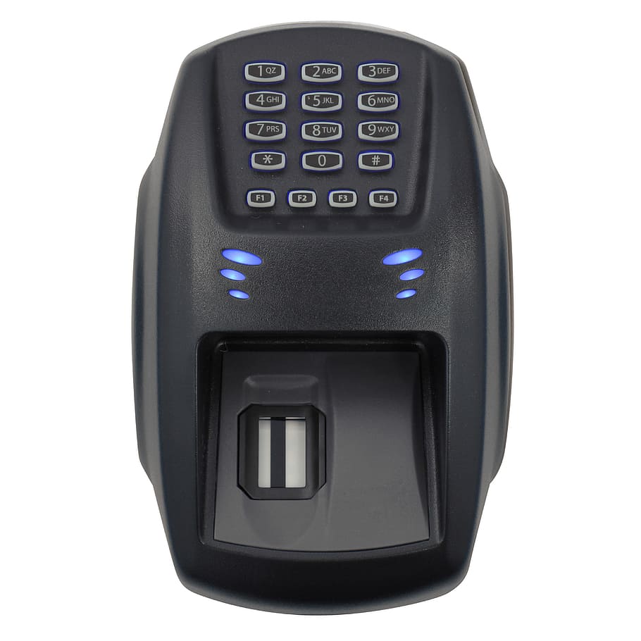 biometric scanner, biometric, Biometric, Scanner, biometric scanner, biometric reader, technology, telephone, keypad, communication, single Object