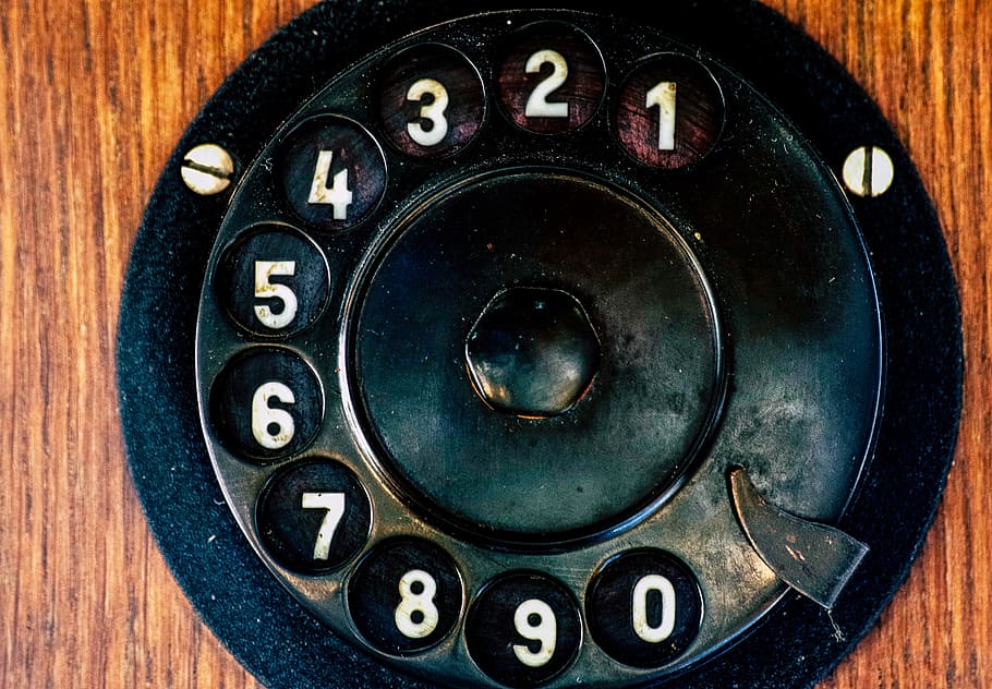 phone, dial, analog, communication, post, bakelite, telephone, telephone handset, vintage, call