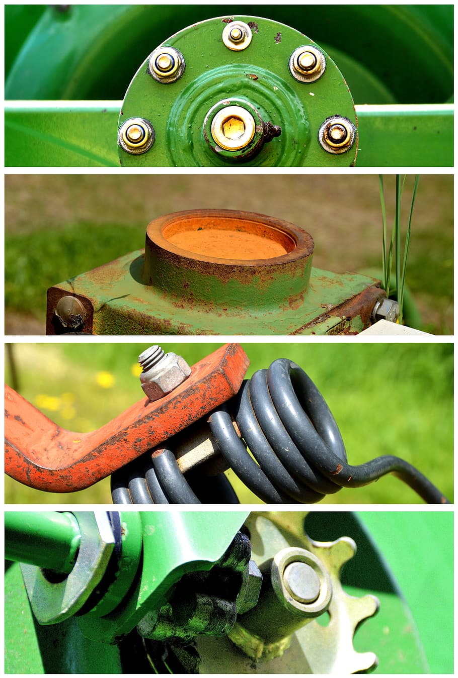 agricultural machine, screw, fixing, connection, gland, mount, assembly technology, mother, technology, metal construction