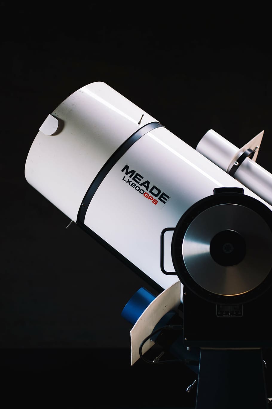 白, 黒, ミードlx 200gps望遠鏡, lx200gps, 光学, 機器, 顕微鏡, 望遠鏡, 監視, レンズ-光学機器