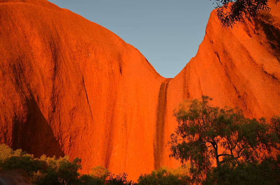 red rock, aboriginal, australia, rock - object, rock, scenics - nature, plant, beauty in nature | Pxfuel
