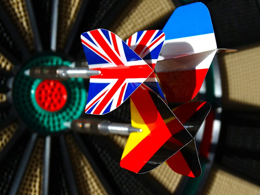 multicolored darts, dart, arrow, bull's eye, play darts, target, play, germany, federal republic of germany, delivering