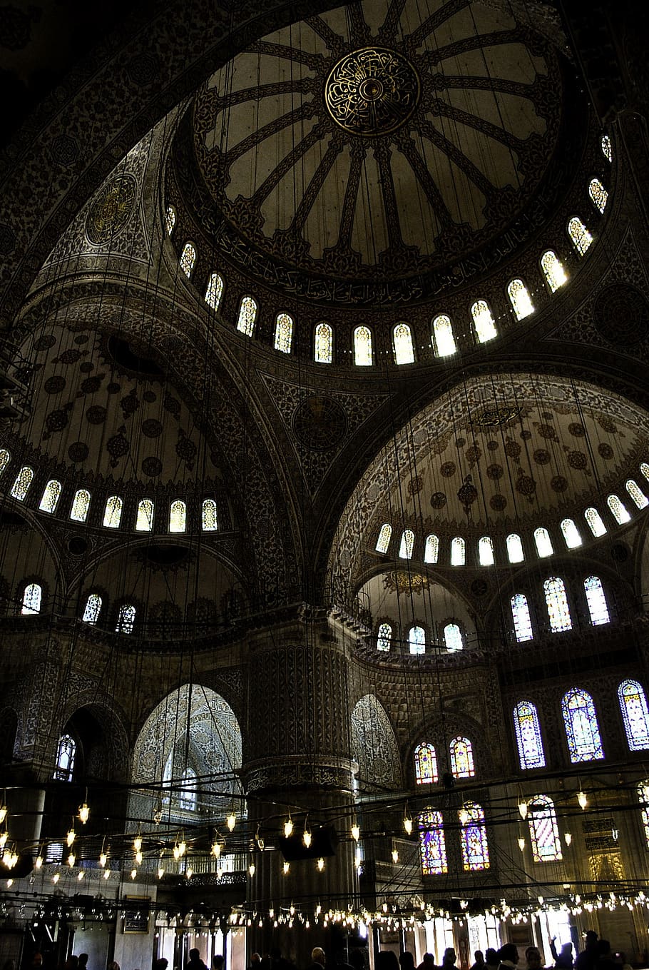 mosque, istanbul, sofia, hagia, turkey, architecture, sophia, religion, byzantine, islam
