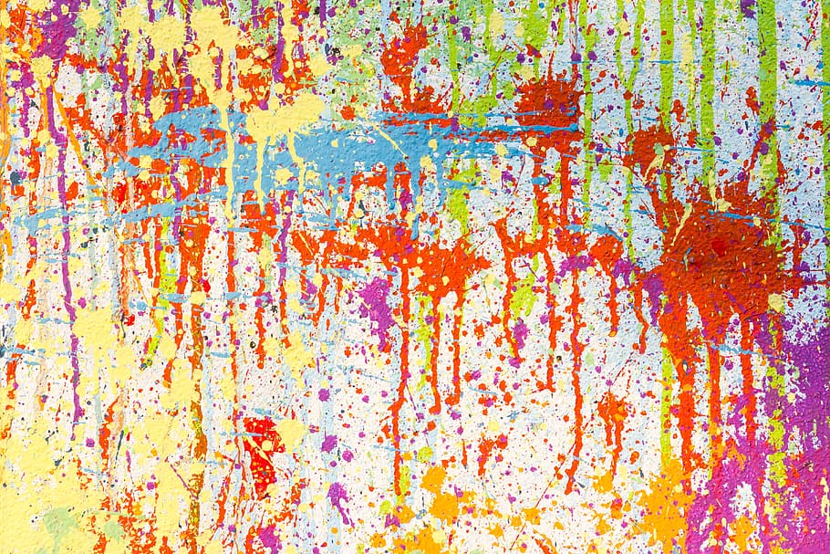 multicolored, paint splatter, digital, wallpaper, paint, paint splashes, paint splash, drop, color, liquid
