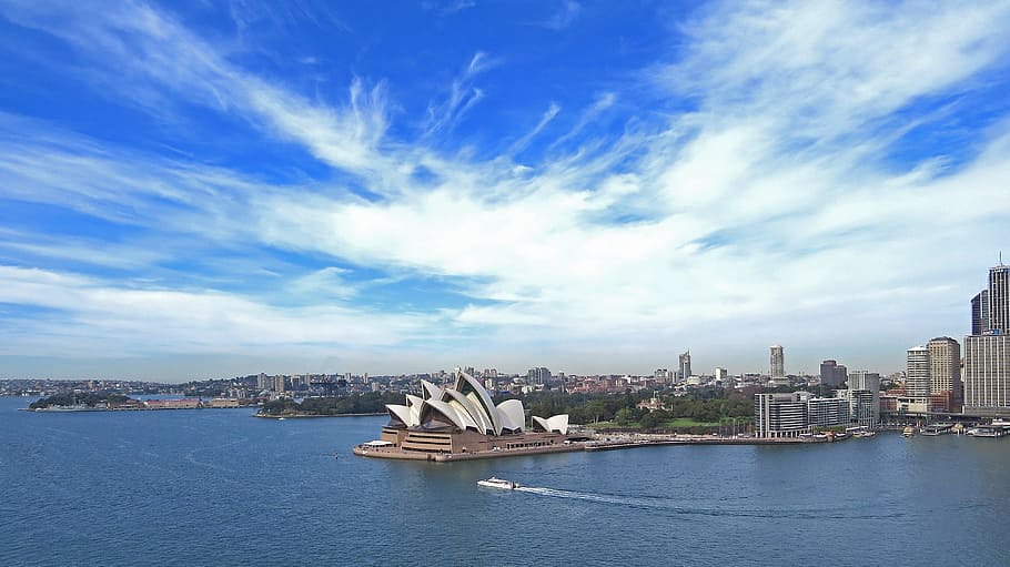 sydney opera house, sydney, opera, city, australia, water, harbour, tourist, bridge, view