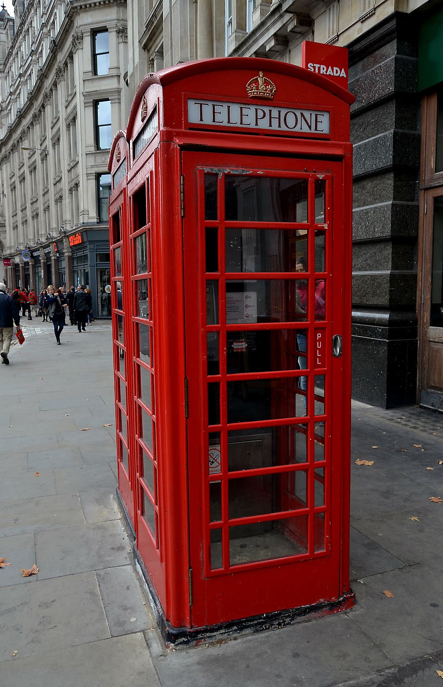 bilik telepon, merah, london, inggris, arsitektur, telepon, komunikasi, kota, struktur yang dibangun, eksterior bangunan
