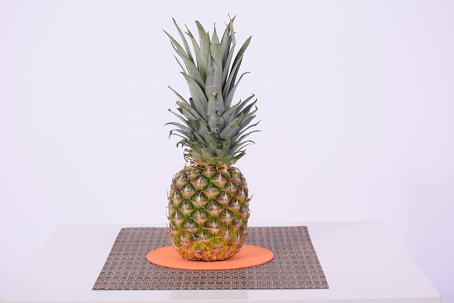 pineapple, tropical fruit, fruit, food for my health, healthy eating, wellbeing, food, food and drink, freshness, indoors