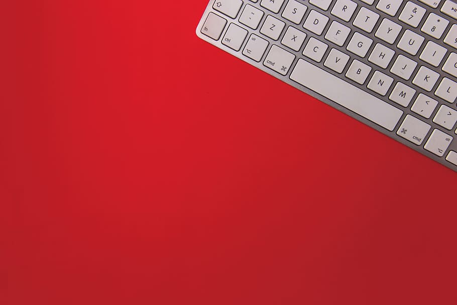 merah, latar belakang, Nirkabel, teknologi, bisnis, komputer, kantor, pekerjaan, Keyboard komputer, laptop