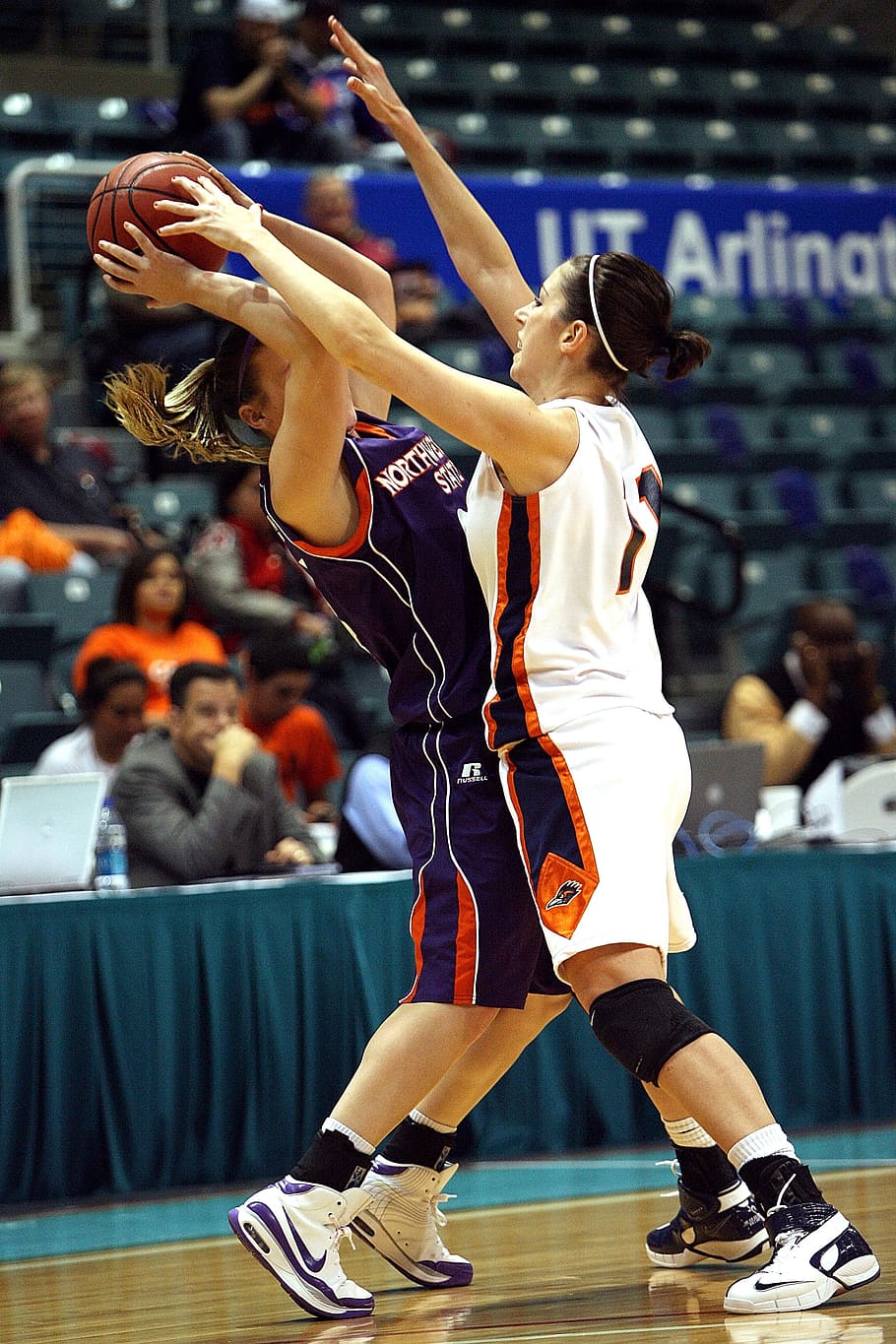 basketball, girls, conference, action, defense, sport, ball, active, player, female