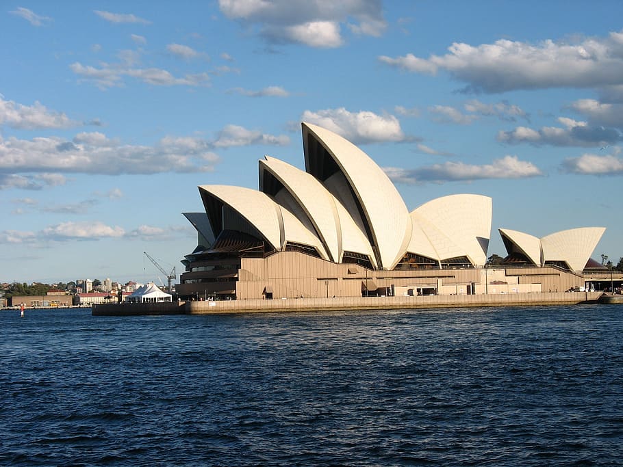 オペラ, 家, シドニー, 旅行, 観光, 有名な, 劇場, オーストラリア, ビュー, 港