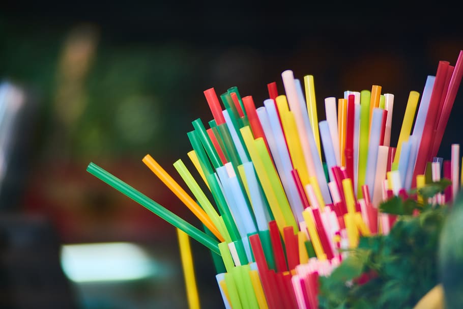 reed, pipette, colors, beverage, color, the drink, fresh, liquid, multi colored, large group of objects