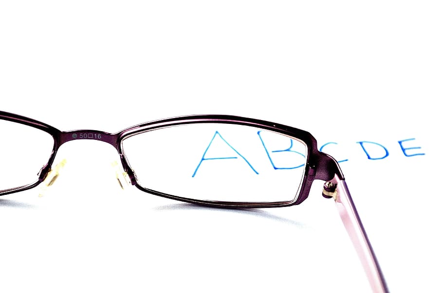 Оптика, очки, утилита, макро, необходимость, чтение, письма, зрение, окулист, оборудование для испытаний глаз