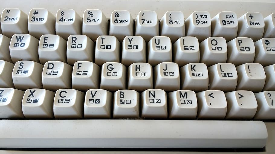 C64, Keyboard, Retro, Old, Machine, alphabet, old typewriter, historically, tap, office