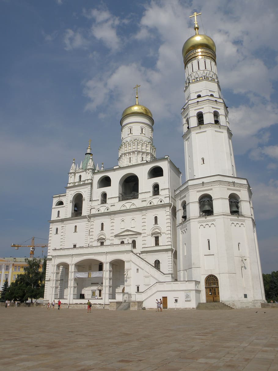 templo, kremlin, iglesia, ortodoxa, moscú, exterior del edificio, arquitectura, estructura construida, edificio, cielo