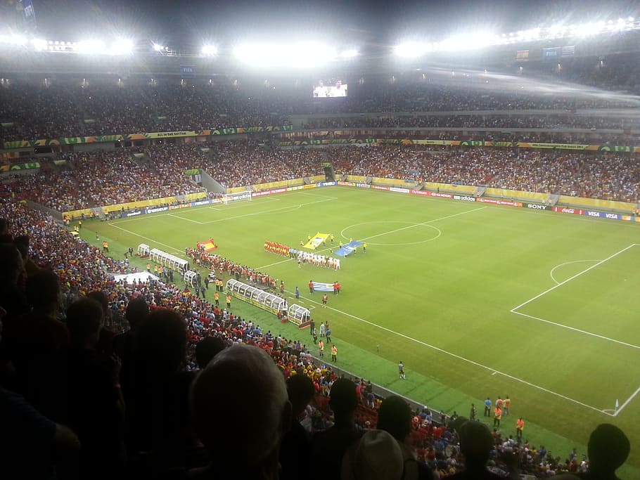 estadio nfl, estadio, arena, pernambuco, fútbol, ​​estadio nacional, españa, uruguay, copa confederaciones, 2013
