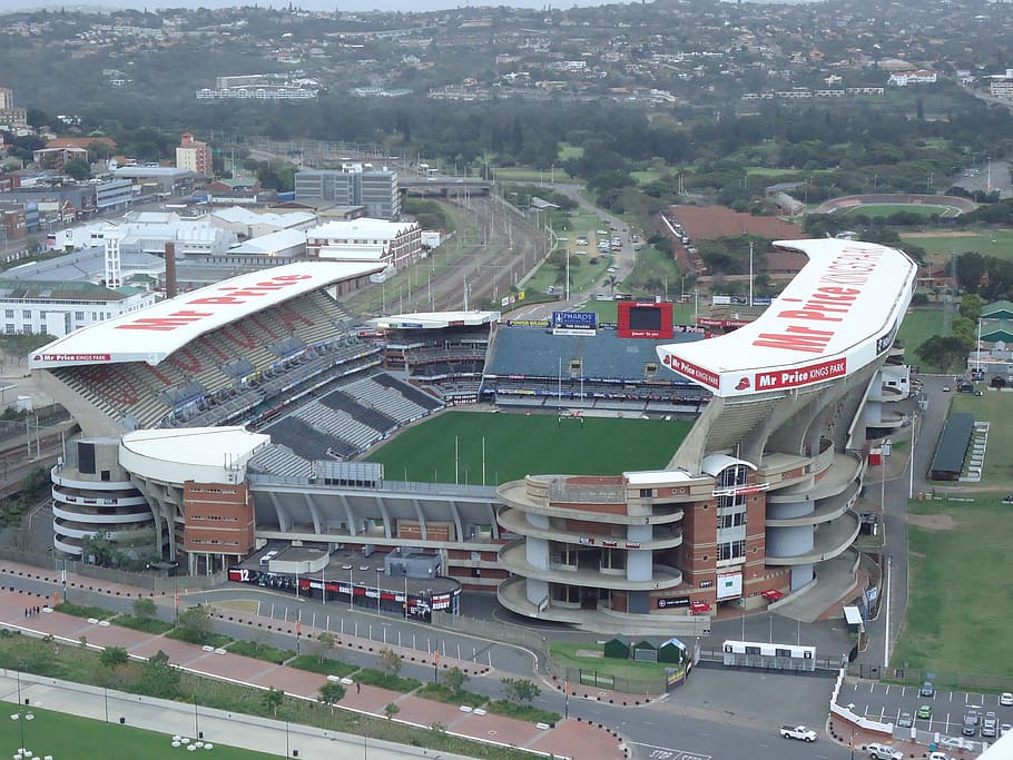 Rugby Stadium, Durban, kingspark, stadium, venue, sports, aerial view, transportation, city, cityscape