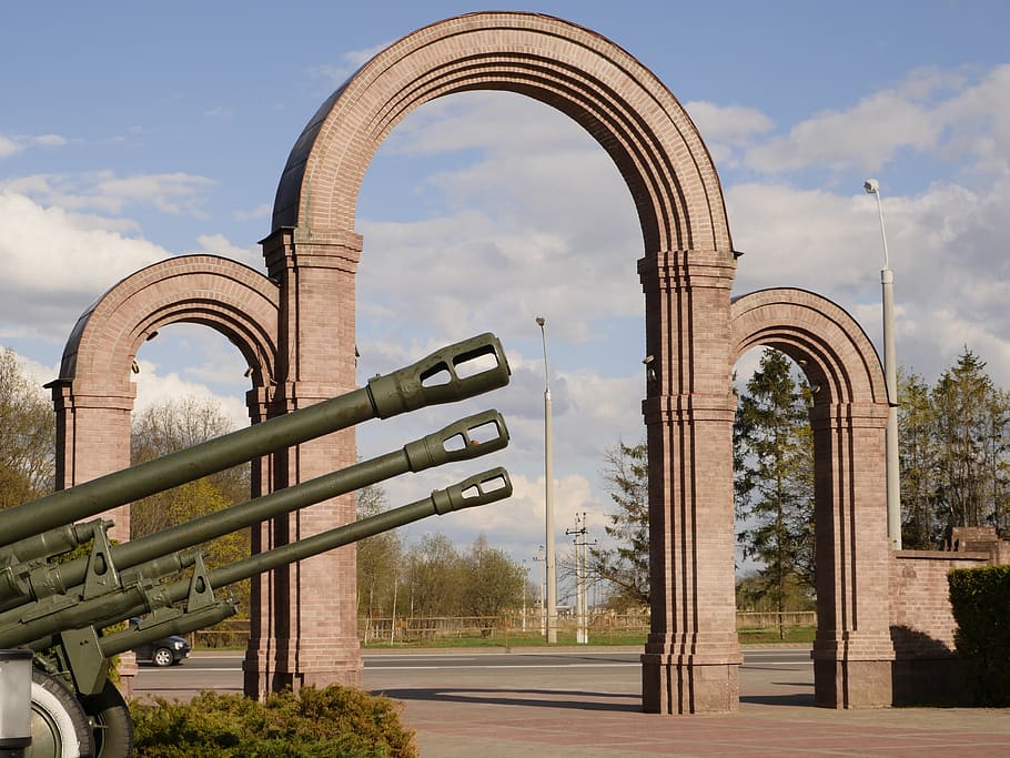 victory day, may 9, monument of architecture, old, military, war, army, tank, weapons, armor